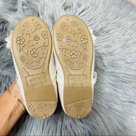 Self esteem glossy tan girls dress shoes - Picture 4 of 7